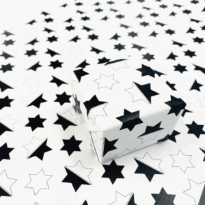 Creative tool #1 - Black & White motif Wrap Sheets - A3 Size (6 pcs)