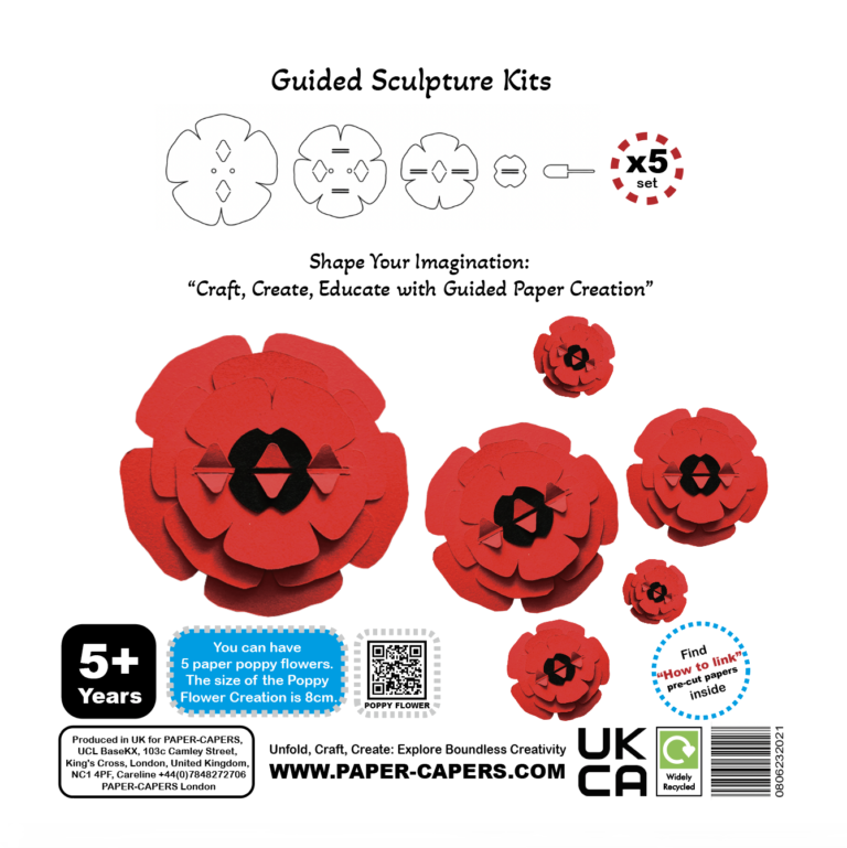 Guided Sculpture Creation Kits - Poppy
