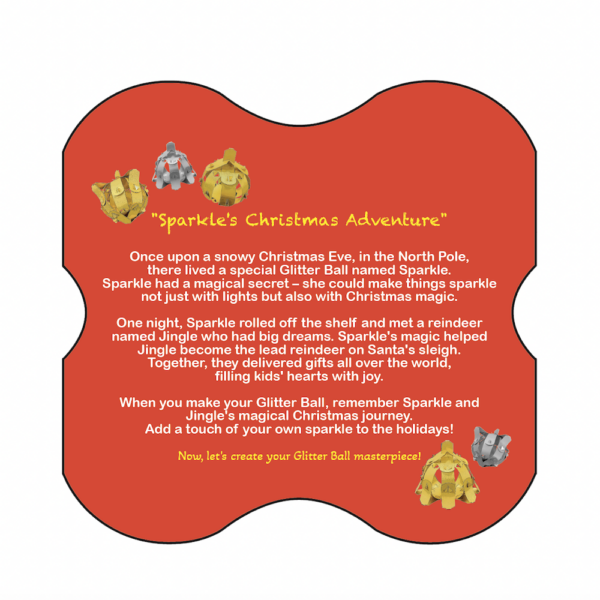 Guided Sculpture Creation Kits - Glitter Ball - Image 4