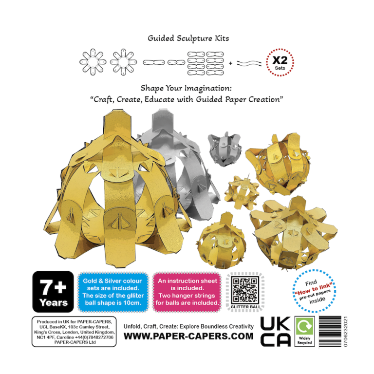 Guided Sculpture Creation Kits - Glitter Ball