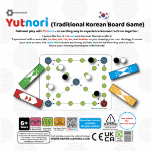 Cultural Creations #2 - Yutnori Kit - Traditional Korean Board Game