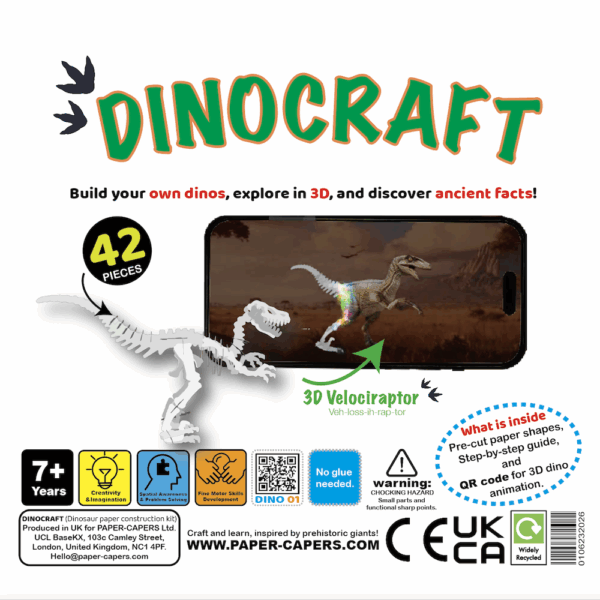 DINOCRAFT 02 - Velociraptor