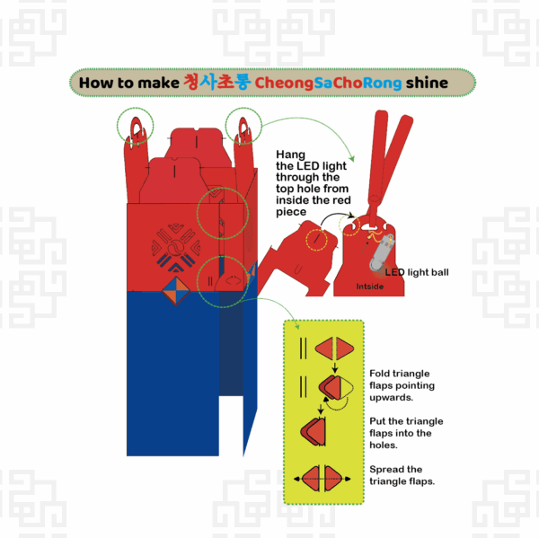 Cultural Creations #3 – CheongSaChoRong Kit – Traditional Korean Lantern - Image 6