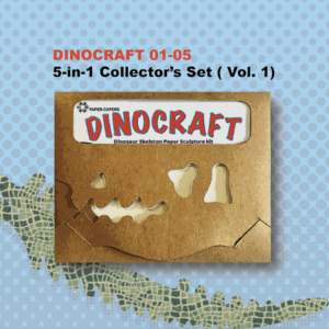 DINOCRAFT 5-in-1 Collector’s Set (Vol. 1)